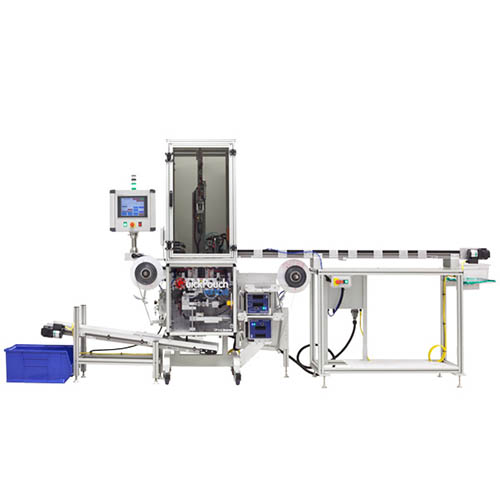 QuickPouch Vertical ACS (first generation) with extended conveyor loader