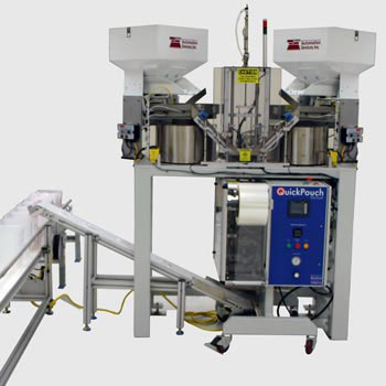 Form Fill Seal Machine with Vibratory Bowl Loading